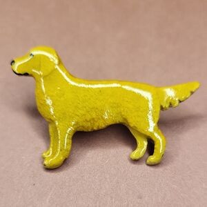 Vintage GG Harris Pewter Enamel Pin